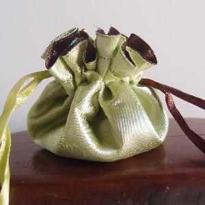 Reversible Satin Pouches 9" 