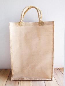 Natural Jute Blend Tall Tote   - 13" x 18" x 8"