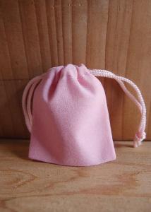 Pink Velvet Bags 2x2.5 Bulk - 100pcs/pack. 1 pack minimum