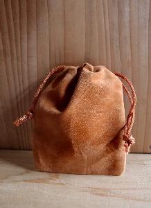 Brown Velvet Bags 2 x 2.5 Bulk - 100pcs/pack. 1 pack minimum