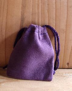 Purple Velvet Bags 2 x 2.5  Bulk - 100pcs/pack. 1 pack minimum.