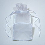 Mesh Bags w/ Ribbon - 12 pc/ pack. 1 pack minimum.