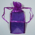 Mesh Bags w/ Ribbon - 12 pc/ pack. 1 pack minimum.