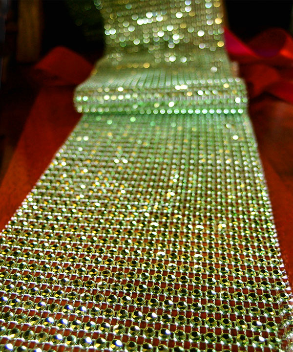 Diamond Mesh Wrap with Stones