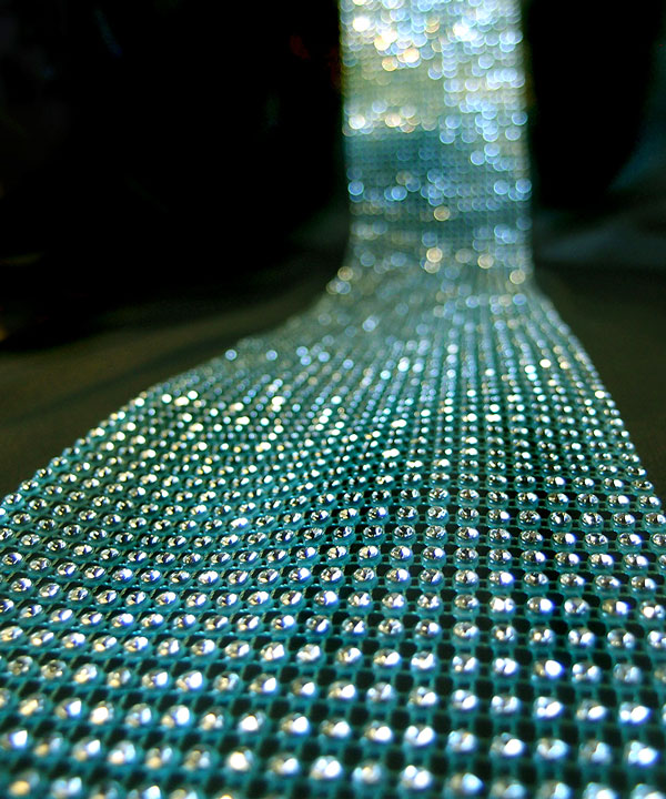 Diamond Mesh Wrap with Stones