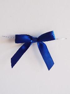 Pre-Tied Satin Bows - 5/8" w/ 3" Bow Width