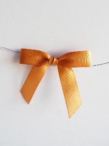 Pre-Tied Satin Bows - 5/8" w/ 3" Bow Width