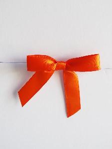 Pre-Tied Satin Bows - 5/8" w/ 3" Bow Width