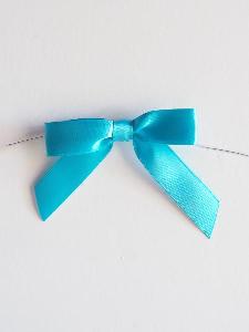 Pre-Tied Satin Bows - 5/8" w/ 3" Bow Width