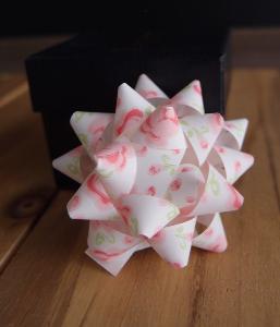 Pink Rose 2" Star Bows - 2" Star Bows