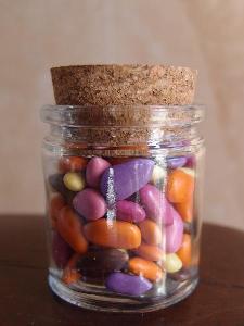 Cork Top Glass Jar - 2 oz