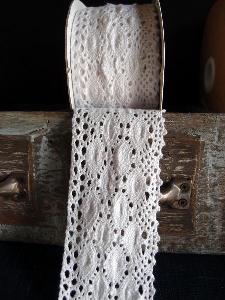 White Lace Ribbon - 2 1/2" x 10Y