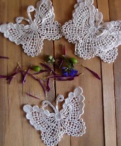 Crochet Lace Butterfly Doily