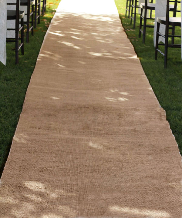 Jute Aisle Runner - 36" x 100 ft.