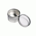 Tin Can w/ Clear Lid - 288 pcs/ case