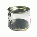 Clear Paint Can - 48 pcs/ case