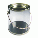 Clear Paint Can - 48 pcs/ case