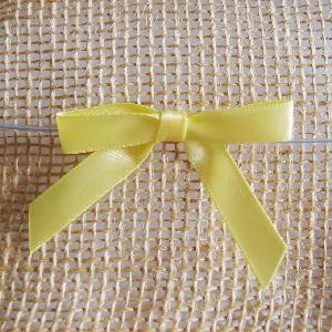 Pre-Tied Satin Bows - 2" w/ 3/8" Bow Width