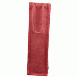 Burgundy Jute Wine Bag - 4" x 4" x 14" 