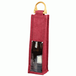 Jute Wine Bags - 100 pcs per case regardless of pricing