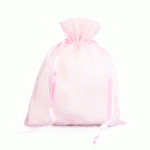 Organza Basket Bags - 10 pc/ pack. 1 pack minimum.