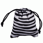 Zebra Print Bags - 4" x 6"