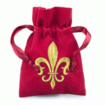 Fleur De Lis Bags - 12pcs/pack