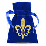 Fleur De Lis Bags - 12pcs/pack