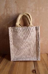 Burlap Party Favor Tote - 6"W x 7"H x 4"D      