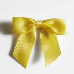 Pre-Tied Satin Bows - 1.5" w/ 5" Bow Width