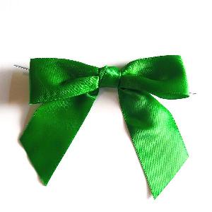 Pre-Tied Satin Bows - 1.5" w/ 5" Bow Width