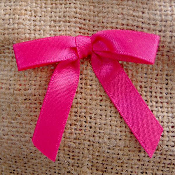 Pre-Tied Satin Bows