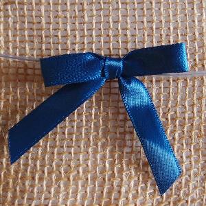 Pre-Tied Satin Bows - 2" w/ 3/8" Bow Width