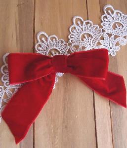 Red Velvet Bow