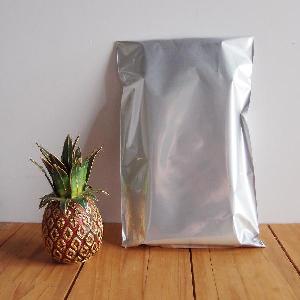 Silver Metallic 6" x 9 " Adhesive Merchandise Bag - 6" x 9 "