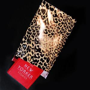 Leopard 9 ¾" x 15" Adhesive Merchandise Bag - 9 ¾" x 15"