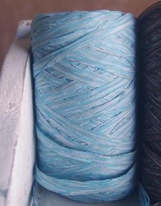 Upscale Raffia Blue & White  - 5mm x 50 meters