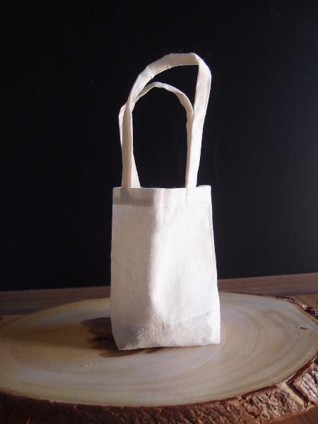 Plain Cotton Bags - 5" x 5" x 2"