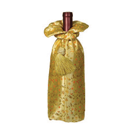 Wine Bag/ Satin Chinese-Style
