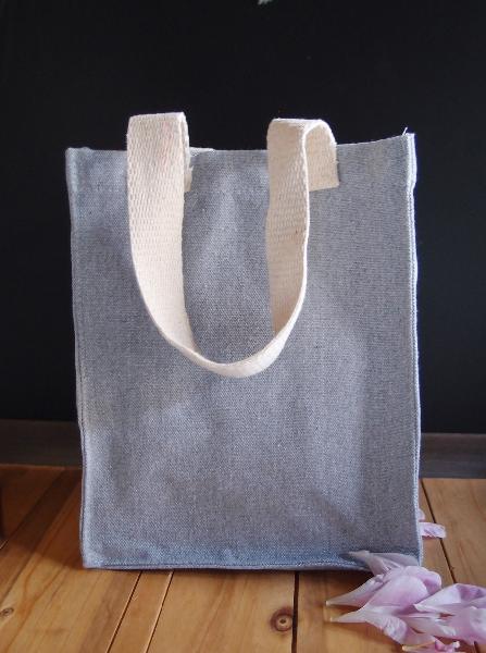 Recycled Canvas Tote  8x10 -  8"W x 10"H x 5"D
