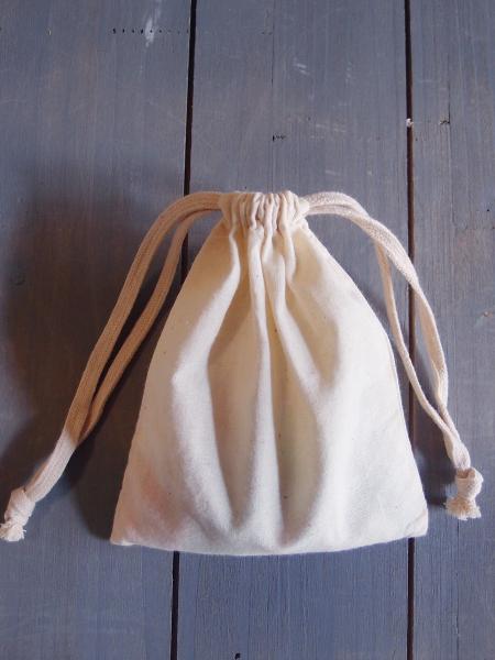 Natural Cotton Bags 5x6 - 5" x 6"