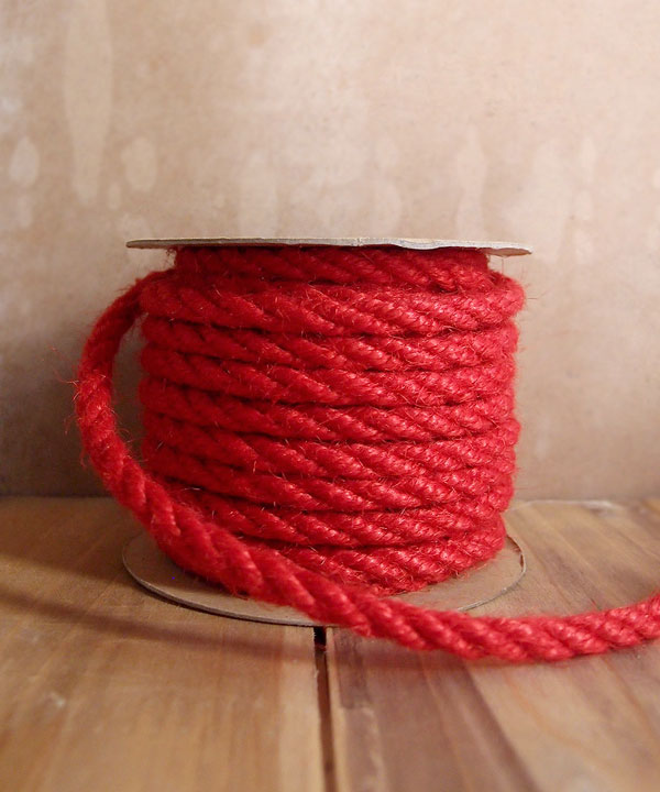 Red Jute Rope Cord