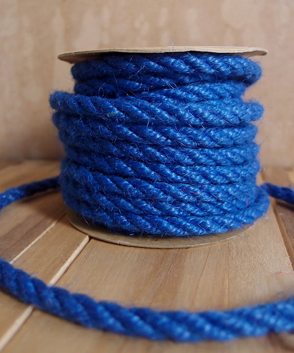 Blue Jute Rope Cord