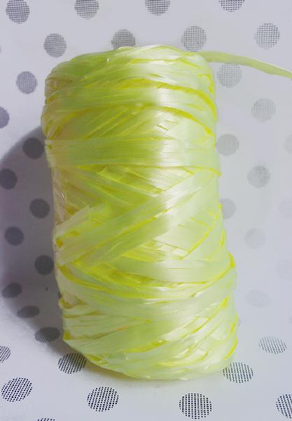 Synthetic Raffia Yellow - 5mm x 50 meters