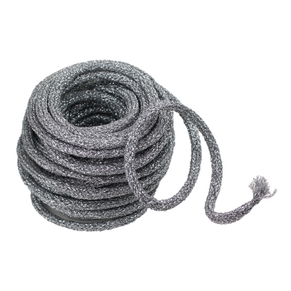 Silver Wired Glittery Rope