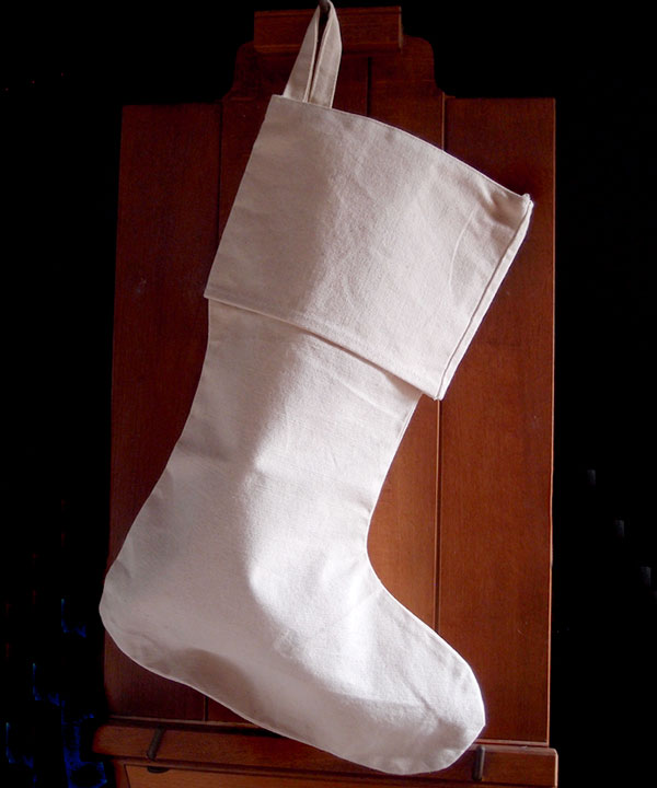 Canvas Stocking 17 inch