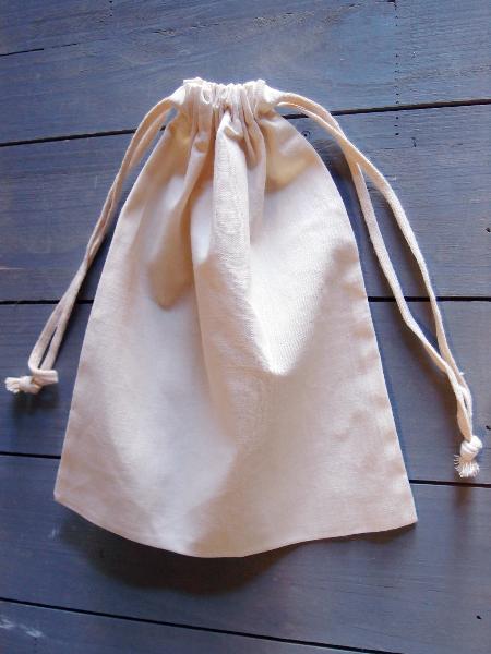 Natural Cotton Bags 8x10 - 8" x 10"
