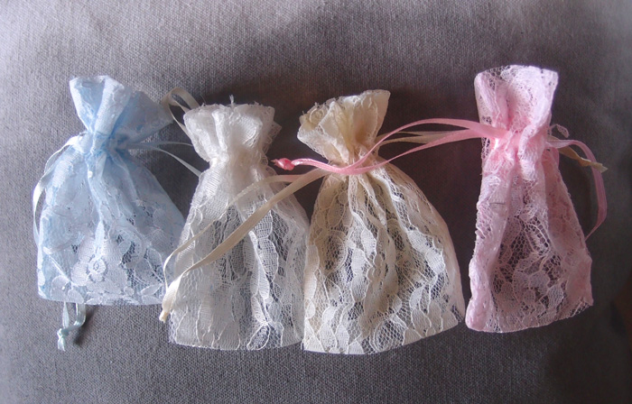 Lace Bags - 12 pc/ pack. 1 pack minimum.