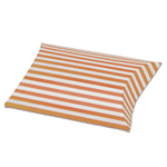 Striped Paper Pillow Box