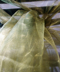 Olive Two-tone Organza Sheet
